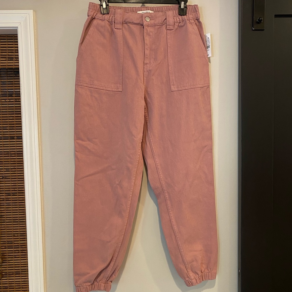PAC SUN PINK CARGO PANTS